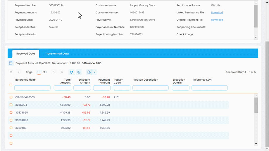 100 % Automatisierte Aggregation und Zuweisung von Zahlungsavisen via E-Mail, Portalen und Schecks