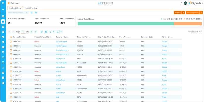 AP Portal Invoice Upload