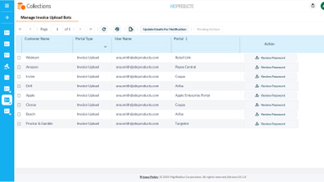 Lieferantenportal – Rechnungshochladung