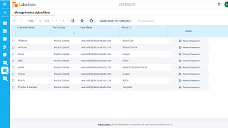 Lieferantenportal – Rechnungsverfolgung